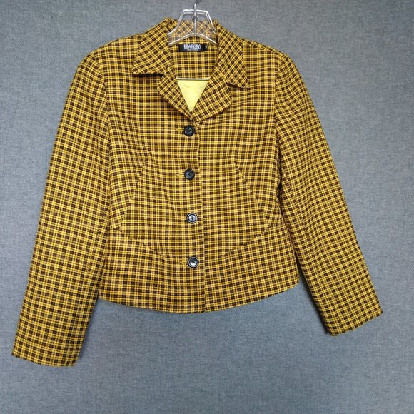 Kawakubo Plaid Blazer - Picture 1 of 5